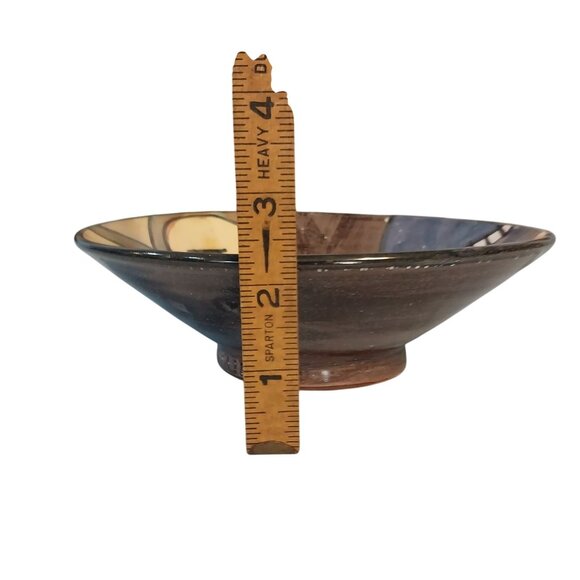 Mitch Yung Pottery Abstract Ceramic Bowl - Picture 6 of 6